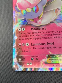 Pokemon Diancie-EX (XY43/211) XY Black Star Promos MP HOLO - Image 4