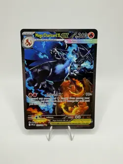 Mega Charizard X EX 125/094 - SIR - Phantasmal Flames - Pokemon TCG MINT - Image 1
