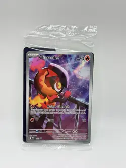 SEALED Charcadet Illustration Rare Promo 022 Pokemon Phantasmal Flames - Image 1