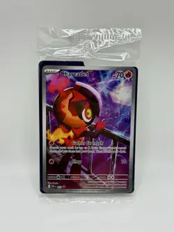 SEALED Charcadet Illustration Rare Promo 022 Pokemon Phantasmal Flames - Image 1