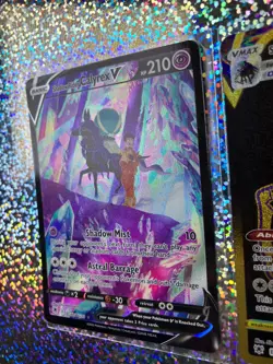 Pokemon Shadow Rider Calyrex: Full Art TG17/TG30 V; Secret Rare TG30/TG30 VMAX - Image 5