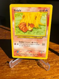 Vintage Pokemon - Neo Destiny - Vulpix 91/105 - Image 1