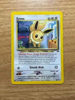 Eevee - 38/75 Neo Discovery - Pokemon TCG - 2001 - Image 1