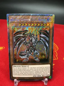 Red-Eyes Darkness Metal Dragon (Platinum Secret Rare) RA03-EN212 Yugioh Bonanza - Image 1