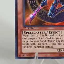 Dark Magician of Chaos LCYW-EN026 Yugi's World 1st Edition Secret Rare LP - Image 5