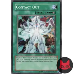Yugioh Contact Out GLAS-EN045 Common LP - Image 1