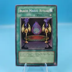 Black Magic Ritual Secret Rare PP01-EN002 Premium Pack 1 Unlimited LP - Image 1