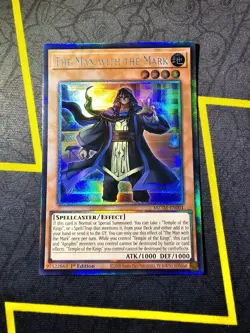 The Man With The Mark - MZTM-EN001 - Collector's Rare - 1st Edition - YuGiOh - Image 1