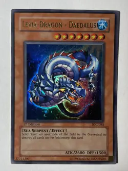 Yugioh - Levia-Dragon - Daedalus - Ioc-083 - Ultra Rare 1st Edition Holo - Image 1