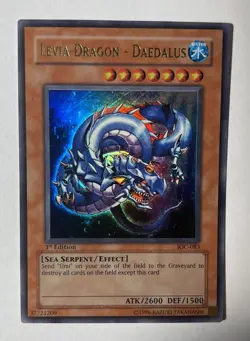 Yugioh - Levia-Dragon - Daedalus - Ioc-083 - Ultra Rare 1st Edition Holo - Image 2