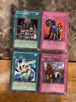 Yu-Gi-Oh! TCG Vintage Holo Lot Of 4 Cards PSV-25, 39, 66 And 104 - Image 1