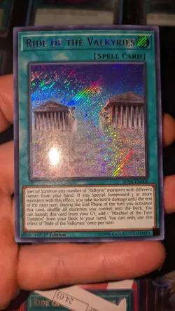 Ride of the Valkyries - SHVA-EN006 - Secret Rare - 1st Edition YuGiOh - Image 1