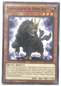 YuGiOh! - Tanngnjostr of the Nordic Beasts STOR-EN013 Unlimited Common - Image 1