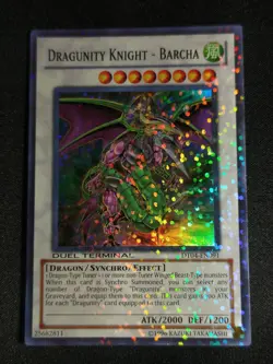 Yu-Gi-Oh! Dragunity Knight Barcha DT04-EN091 Super Rare Duel Terminal 4 NM - Image 1