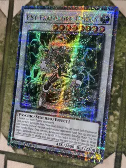 YuGiOh PSY-FRAMELORD OMEGA Quarter Century Secret Rare RA02 EN028 - Image 1