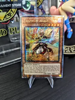 Yu-Gi-Oh! Fallen of Albaz Alternative Art RA04-EN034 Quarter Century Secret Rare - Image 1