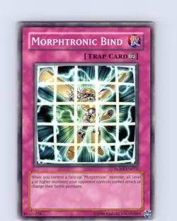 Yu-Gi-Oh TCG Morphtronic Bind RGBT-EN072 Unlimited Regular Common Card Played LP - Image 1