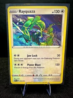 Rayquaza 014/015 McDonald's Promos 2024 Non Holo Pokemon TCG Card NM - Image 1