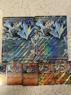 Pokemon Jumbo Promo EX Card Lot - 2 Oversized Cards - Kyurem - Image 2