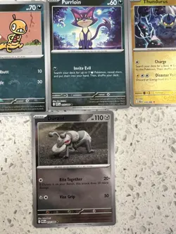 Black Bolt White Flare Pokeball Pattern Holo Lot Of 11 Cards - Image 3