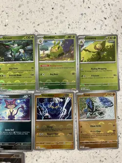 Black Bolt White Flare Pokeball Pattern Holo Lot Of 11 Cards - Image 4