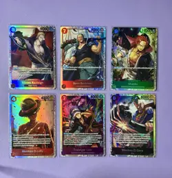 TCG One Piece English 12 Card lot: SRs, Alts OP11, OP12, OP09, OP13 - Image 4