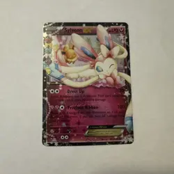 Sylveon EX RC21-32 Generations Radiant Collection Holo Card NM Condition - Image 1