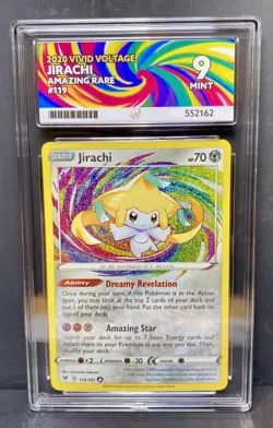 Jirachi Vivid Voltage Amazing Rare #119 Ace 9 Mint Pokemon Card English - Image 1