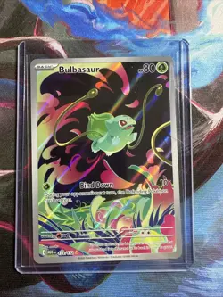 Pokemon Bulbasaur Holo Card 133/132 Me01: Mega Evolution NM Condition - Image 1