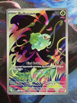 Pokemon Bulbasaur Holo Card 133/132 Me01: Mega Evolution NM Condition - Image 2