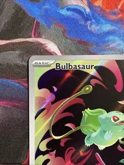 Pokemon Bulbasaur Holo Card 133/132 Me01: Mega Evolution NM Condition - Image 3