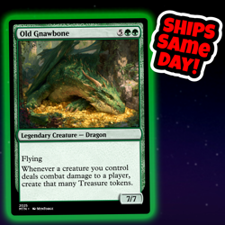 Old Gnawbone - Custom Art Magic: The Gathering Playtest Card - Commander EDH - Image 1