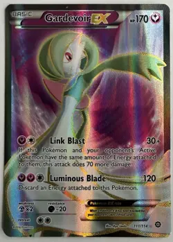 Pokemon Gardevoir EX Full Art TCG Card XY-Steam Siege Ultra Rare Holo, 111/114 - Image 1