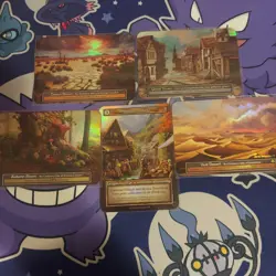 Sorcery Contested Realm GOTHIC Foil Location Lot of 5 Cards - Image 1