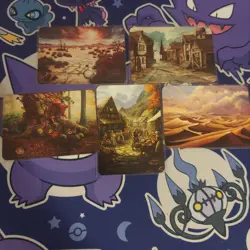 Sorcery Contested Realm GOTHIC Foil Location Lot of 5 Cards - Image 2