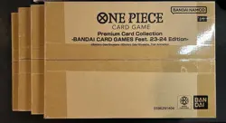 4x One Piece Card Game Premium Card Collection BANDAI CARD GAMES Fest 23-24 Ed - Image 2
