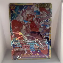 Monkey D Luffy OP05-119 SEC Awakening Of The New Era English One Piece Card Foil - Image 1