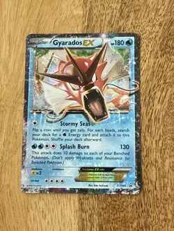 Pokemon TCG Gyarados EX XY106 Holo Rare Black Star Promo Card NM/M - Image 1