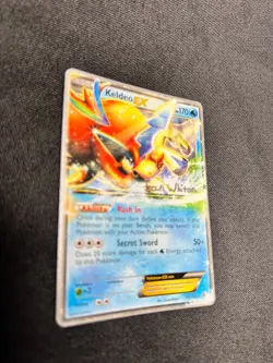Pokemon TCG Keldeo EX 49/149 2013 World Championship Holo Rare Game Card - Image 2