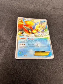 Pokemon TCG Keldeo EX 49/149 2013 World Championship Holo Rare Game Card - Image 4