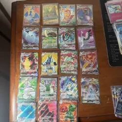 Pokemon Full Art Card Lot 19 cards nm Ex V Vmax Morpeko Centiskorch L1 - Image 1