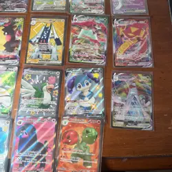 Pokemon Full Art Card Lot 19 cards nm Ex V Vmax Morpeko Centiskorch L1 - Image 5