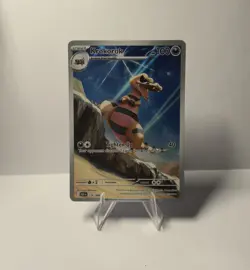 Krokorok 136/086 - Illustration Rare - S&V Black Bolt - Pokemon NM - Image 1