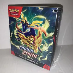 Pokemon TCG - Crown Zenith Booster Bundle - NEW/Factory Sealed Box Imperfection 820650858963 - Image 2