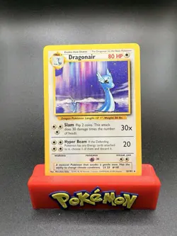 Pokemon TCG Dragonair 18/102 Rare Base Set Unlimited LP WOTC - Image 1