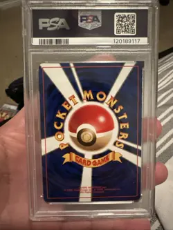 1997 Pokemon Japanese Rocket #6 Dark Charizard-Holo PSA 9 SWIRL 🌀 - Image 3