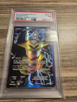 2013 Pokemon PSA 7 Giratina Promo team plasma BW74 - Image 3
