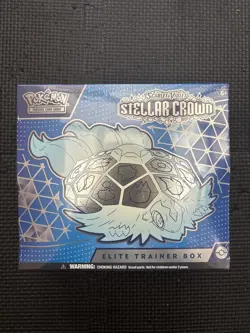 Pokemon TCG Scarlet & Violet Stellar Crown Elite Trainer Box ETB - Sealed 2024 - Image 1