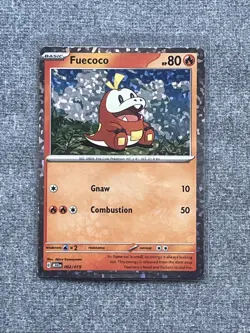 Fuecoco 002/015 M23 McDonald’s Match Battle Holo Rare Promo Pokemon TCG 2023 B3 - Image 1
