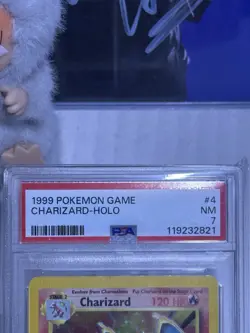 CHARIZARD 1999 POKEMON GAME #4 PSA 7 - Image 3